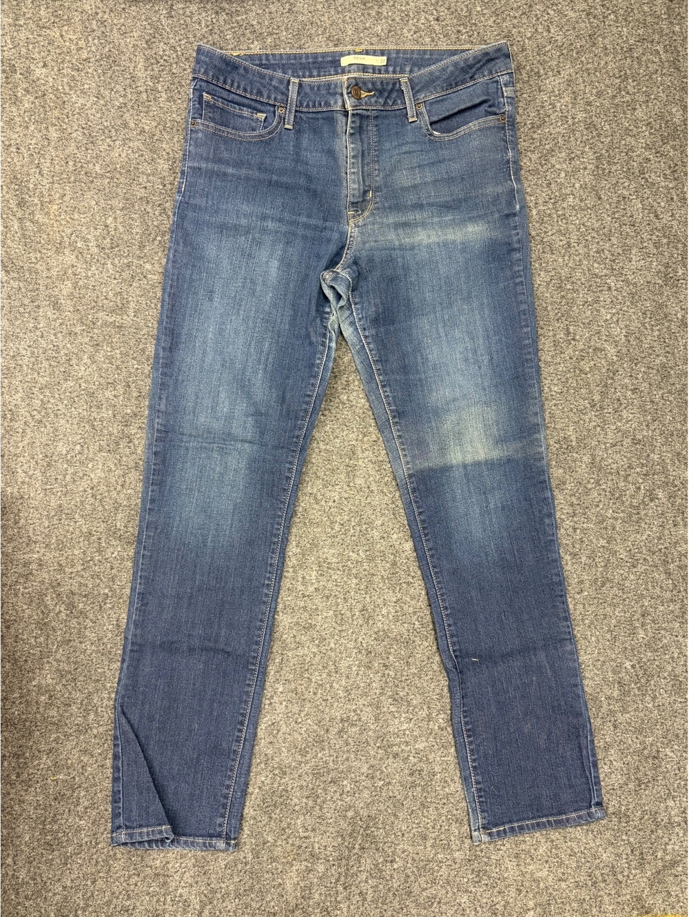 Levi's 712 Slim Blue Denim Jeans Size 32